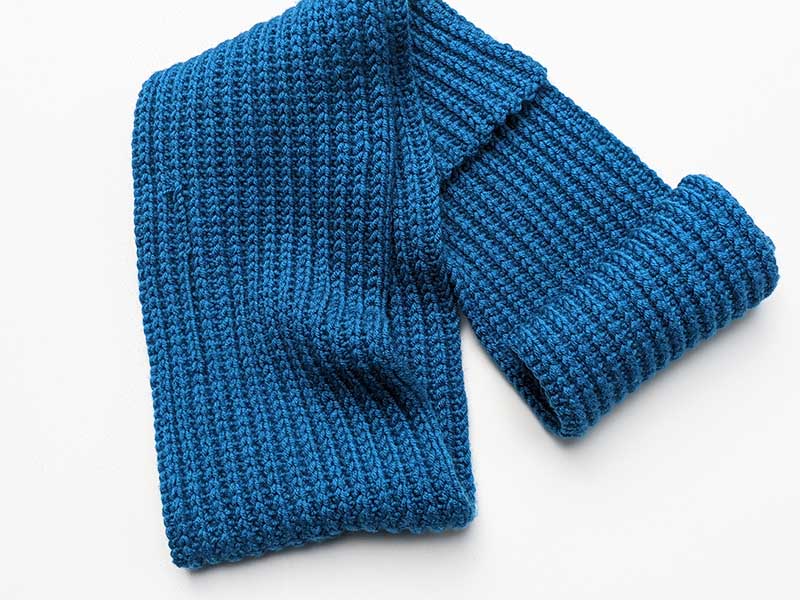 Classic Ribbed Scarf