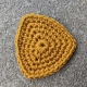 crochet equilateral triangle