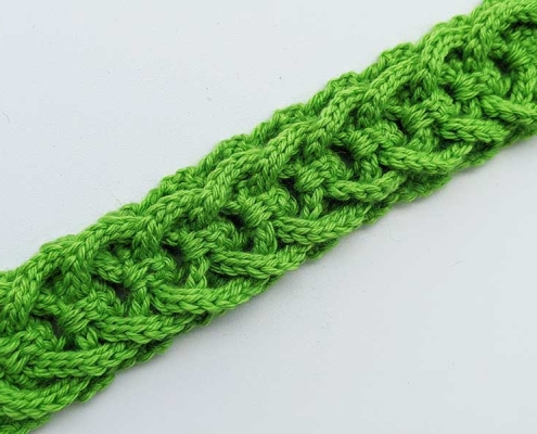 crochet cord belt pattern