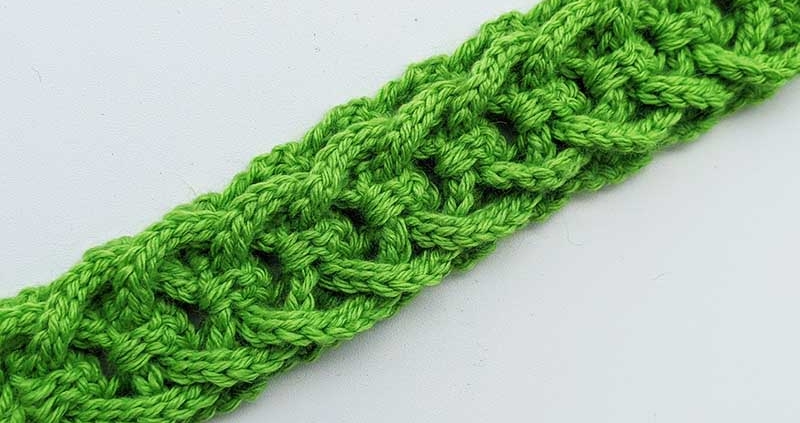 crochet cord belt pattern