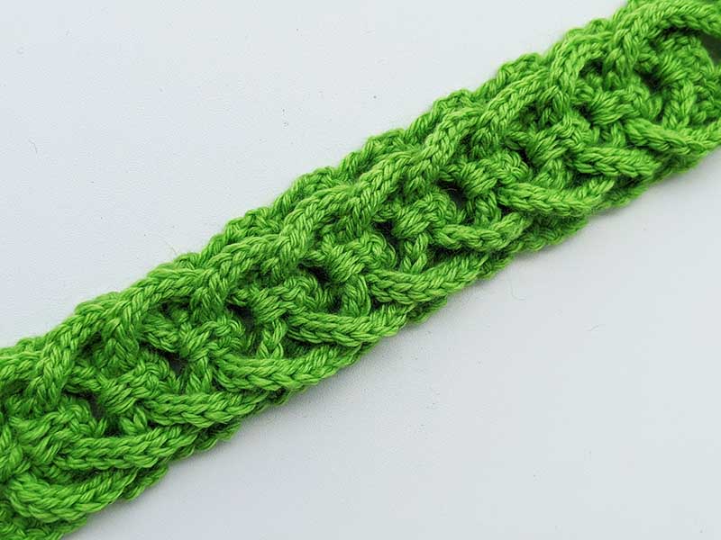 crochet o-rings belt pattern