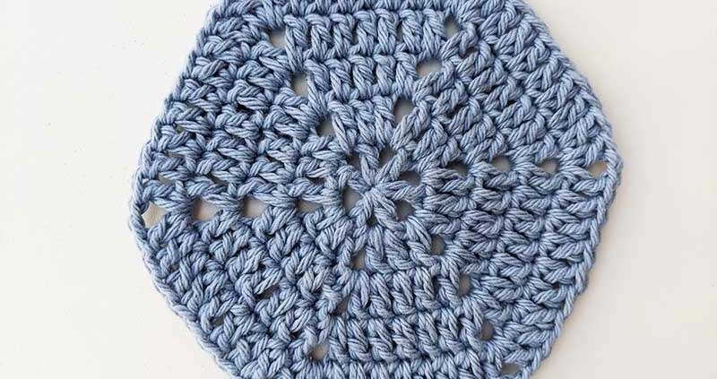 crochet hexagon pattern