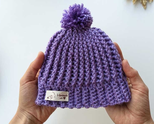 crochet newborn baby hat pattern - 0-3 months