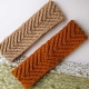 crochet chevron ear warmer (headband) pattern