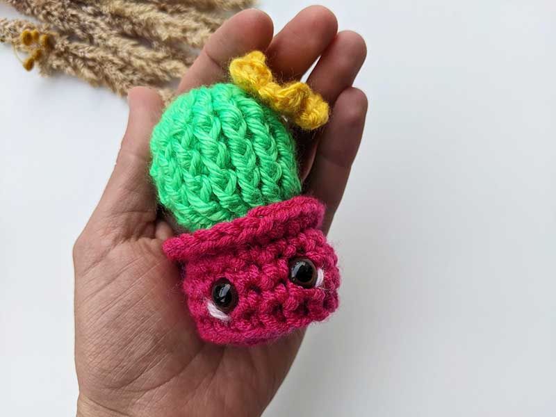 crochet cactus amigurumi pattern