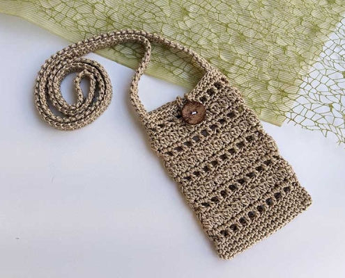 crochet phone bag pattern