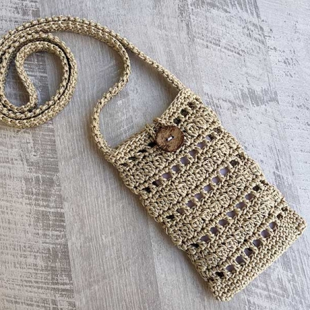 crochet cellphone case pattern