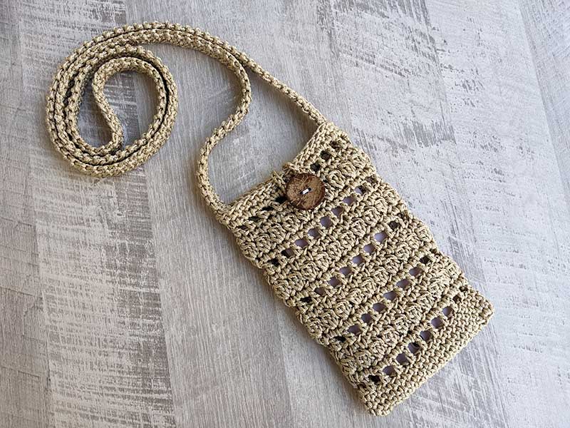 crochet cellphone case pattern