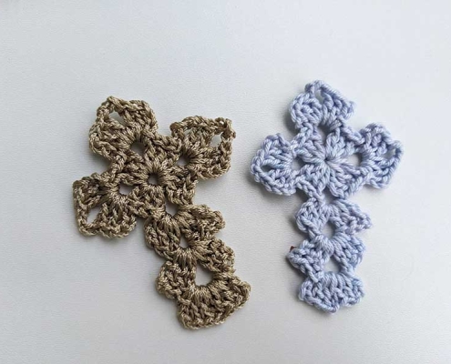 easy crochet cross pattern