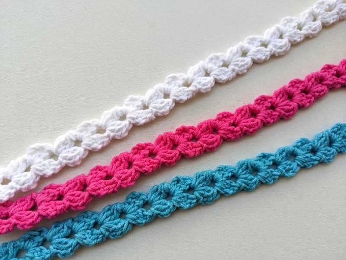 Free Crochet One Row Strap Pattern - Crochet Bits