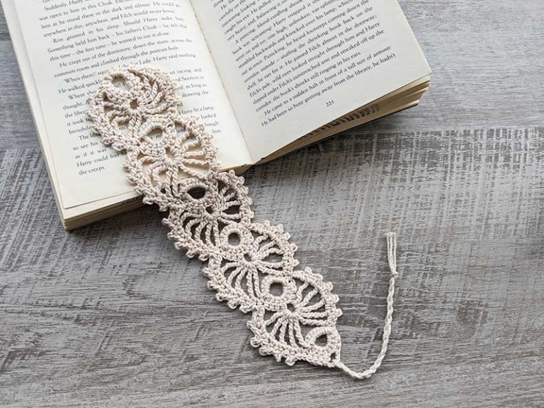 Free Floral Lace Bookmark Crochet Pattern Crochet Bits