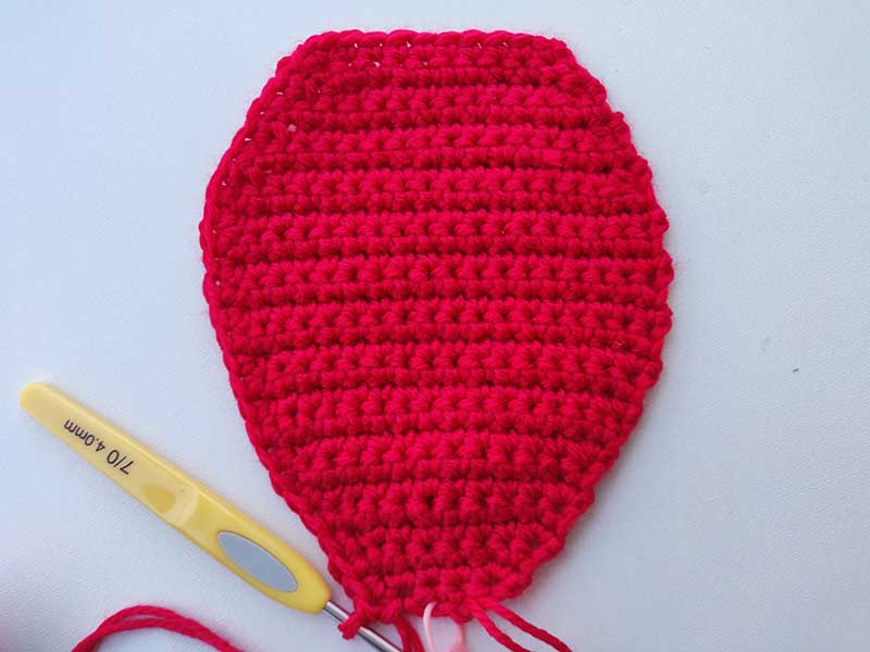 crochet strawberry edging