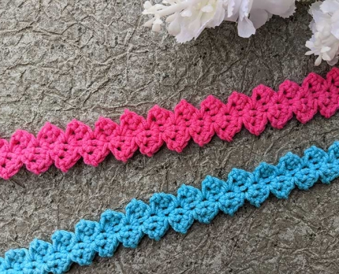 chainsaw lace cord crochet pattern