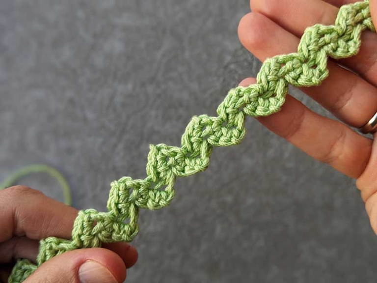Chainsaw Loop Pattern Free Crochet Chainsaw Cord Pattern (Wide + Narrow) - Crochet Bits