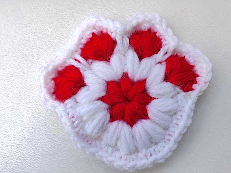 Free Crochet Paw Print Granny Square Pattern - Crochet Bits