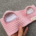 crochet kitty ears headband