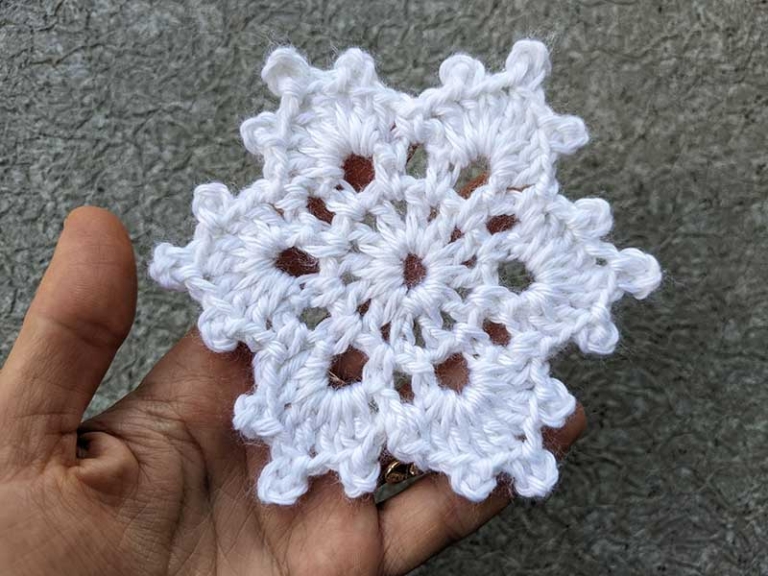 Free Crochet Lace Snowflake Pattern Crochet Bits