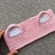 crochet kitty ears headband pattern