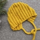 newborn baby bonnet crochet pattern