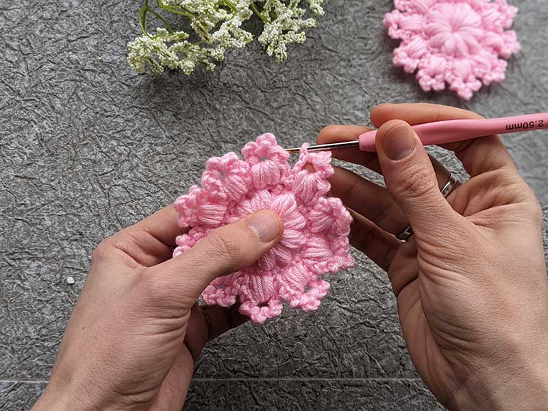 decor flower crochet pattern