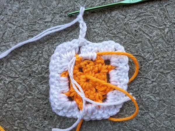 Free Crochet Traditional Granny Square Pattern Crochet Bits