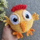 baby chicken toy crochet pattern