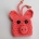 crochet piggy key cover pattern