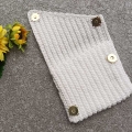 crochet wide wallet designed with a slashed cover