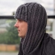 crochet unisex trapper hat pattern