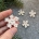 crochet mini snowflake pattern