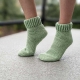 crochet beginner-level socks pattern