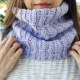 wavy stitch cowl crochet pattern