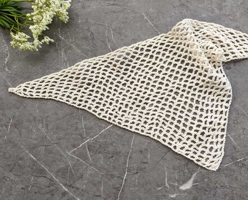 crochet summer bandana pattern