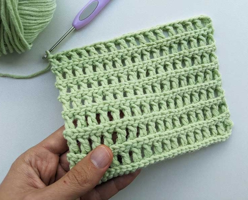 crochet nautical lace stitch pattern