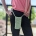 crochet smartphone shoulder bag pattern with a shell stitch texture