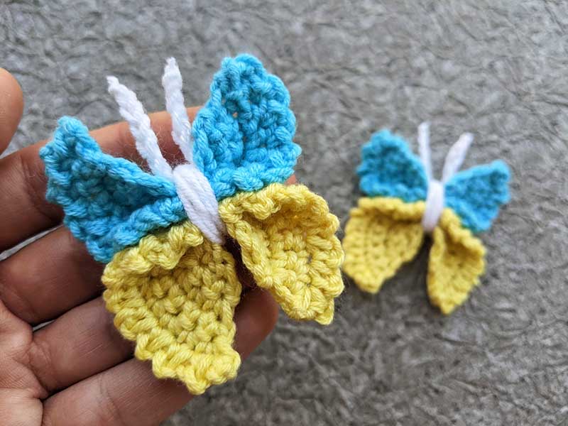 crochet decor butterfly pattern