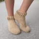 crochet kids size socks pattern