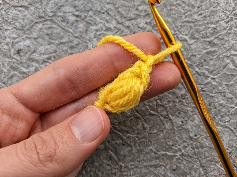crochet jasmine stitch - step 11