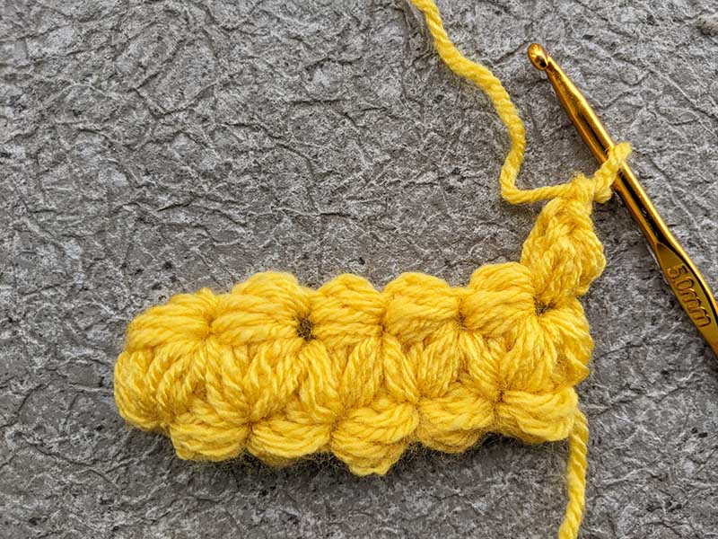 crochet jasmine stitch - step 31