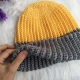 Free Crochet Men's Two-Color Hat Pattern - Crochet Bits