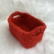crochet rectangular basket pattern