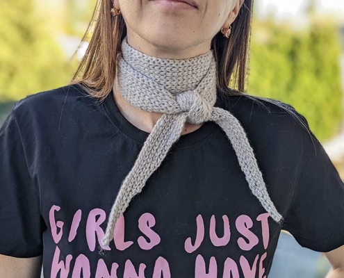 Crochet Sophie scarf pattern
