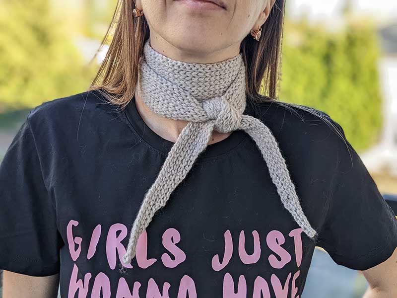 Crochet Sophie scarf pattern