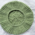 crochet french beret with elastic