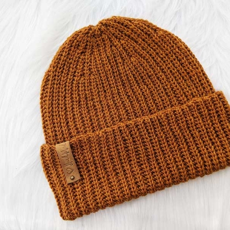 crochet casual unisex beanie