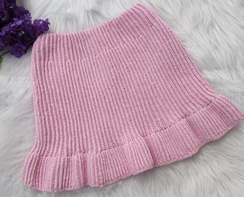 easy crochet summer skirt pattern for girls