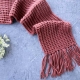 crochet one-stitch men's scarf pattern